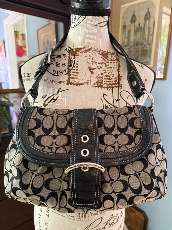 バッグ Coach Signature Soho Shoulder Bag Y2K ブランド別 COACH Y2K Soho Signature Shoulder Bag